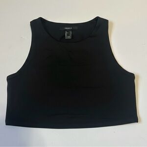 Forever 21 Classic Black Crop Top